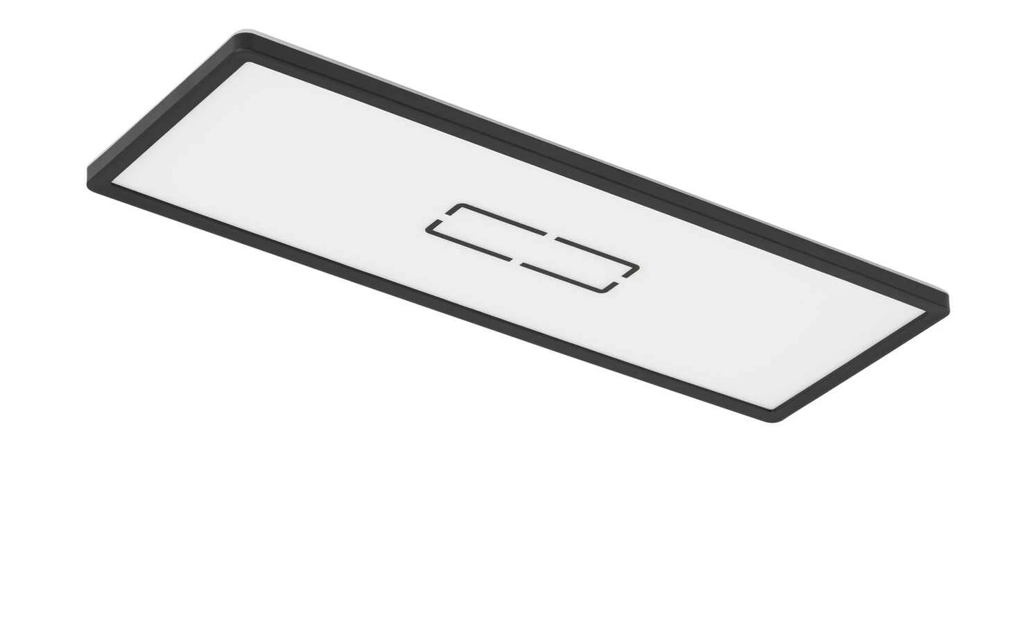 LED-Deckenleuchte, schwarz mit Hintergrundbeleuchtung 4 LED-Deckenleuchte, schwarz mit Hintergrundbeleuchtung – Bild 2