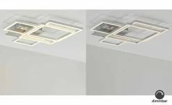 LED-Deckenleuchte, chrom/silberfarben 15 LED-Deckenleuchte, chrom/silberfarben -Innenleuchten Verkaufsladen 11684995 2 202010200350