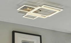 LED-Deckenleuchte, chrom/silberfarben 12 LED-Deckenleuchte, chrom/silberfarben -Innenleuchten Verkaufsladen 11684995 4 202010200350