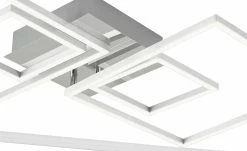 LED-Deckenleuchte, chrom/silberfarben ´groß´ -Innenleuchten Verkaufsladen 11684998 3 202101112239