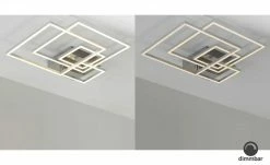 LED-Deckenleuchte, chrom/silberfarben ´groß´ -Innenleuchten Verkaufsladen 11684998 5 202101112239