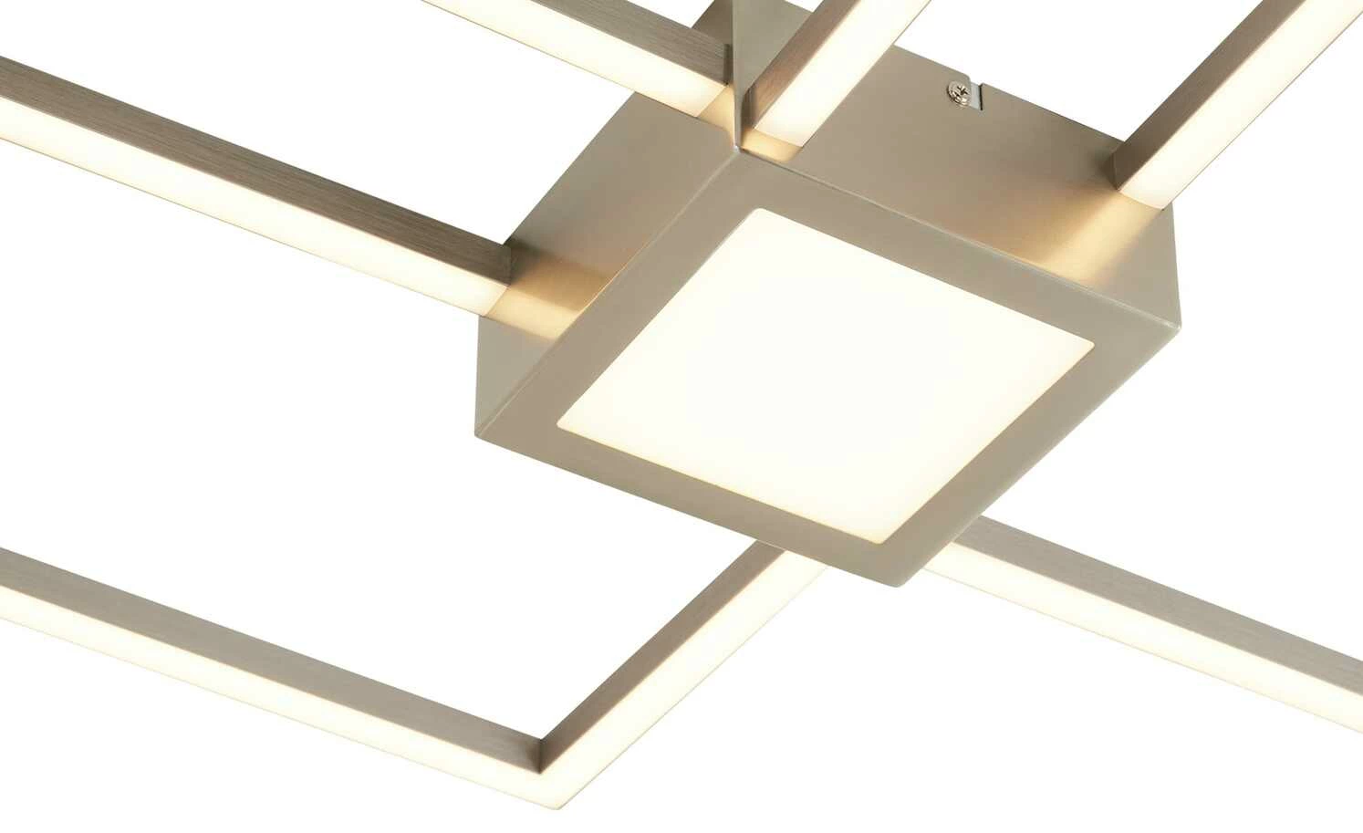 Trio LED-Deckenleuchte Nickel matt | silberfarben 6 Trio LED-Deckenleuchte Nickel matt | silberfarben – Bild 4