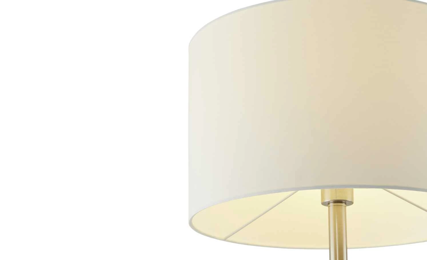 Trio Stehleuchte, 2-flammig, Stoffschirm weiß 7 Trio Stehleuchte, 2-flammig, Stoffschirm weiß – Bild 5