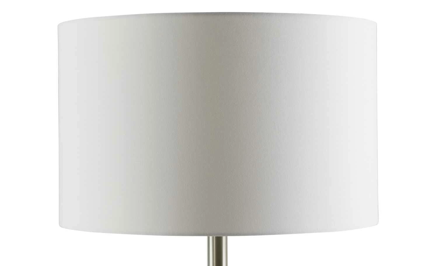 Trio Stehleuchte, 2-flammig, Stoffschirm weiß 8 Trio Stehleuchte, 2-flammig, Stoffschirm weiß – Bild 6