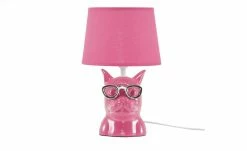 Trio Keramik-Tischleuchte, 1-flammig, Dog pink -Innenleuchten Verkaufsladen 11685030 1 202003172243