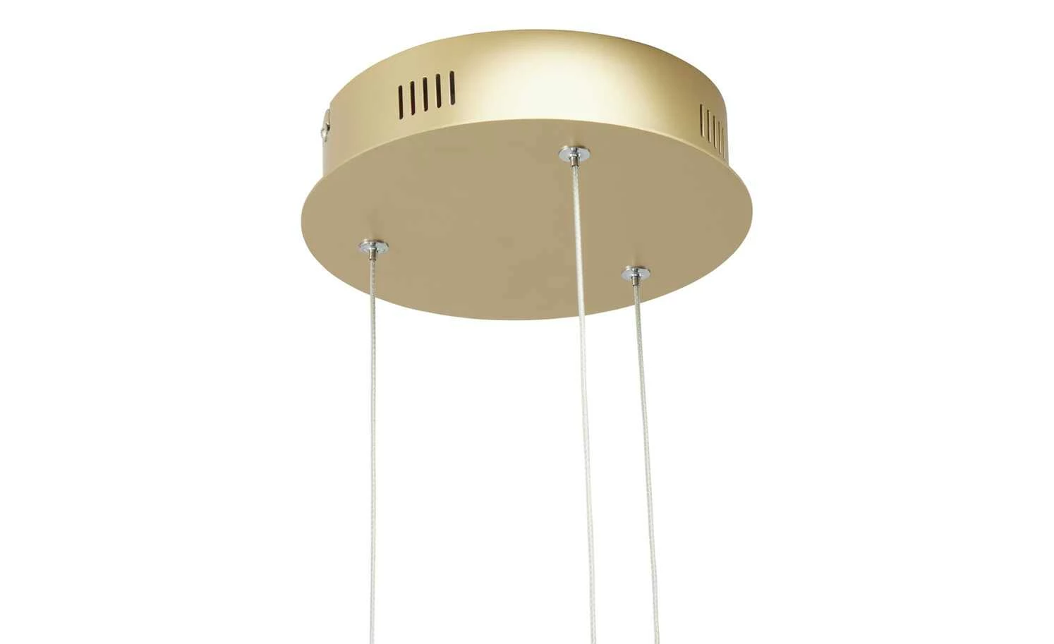 Wofi LED-Pendelleuchte, goldmatt, geschwungen 6 Wofi LED-Pendelleuchte, goldmatt, geschwungen – Bild 4