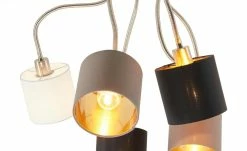 Wofi Deckenleuchte, 6-flammig nickel matt, Flexarme 13 Wofi Deckenleuchte, 6-flammig nickel matt, Flexarme -Innenleuchten Verkaufsladen 11685057 3 202003021341