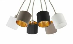 Wofi Deckenleuchte, 6-flammig nickel matt, Flexarme 15 Wofi Deckenleuchte, 6-flammig nickel matt, Flexarme -Innenleuchten Verkaufsladen 11685057 5 202003021341