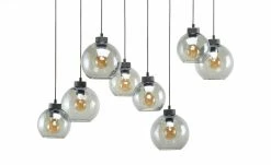 Pendelleuchte, 8-flammig, schwarz/graphitfarben 8 Pendelleuchte, 8-flammig, schwarz/graphitfarben -Innenleuchten Verkaufsladen 11685132 3 202006091054