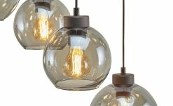 Pendelleuchte, 8-flammig, schwarz/graphitfarben 11 Pendelleuchte, 8-flammig, schwarz/graphitfarben -Innenleuchten Verkaufsladen 11685132 4 202006091054