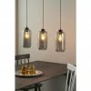 Pendelleuchte, 3-flammig, Glas graphitfarben -Innenleuchten Verkaufsladen 11685136 1 202009182242