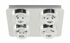 Paul Neuhaus Smart Home-Deckenleuchte, 4-flammig, chrom -Innenleuchten Verkaufsladen 11685179 1 202001302236