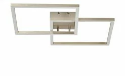 Paul Neuhaus Smart Home-Deckenleuchte, 2-flammig, Nickel matt -Innenleuchten Verkaufsladen 11685180 4 202001302236