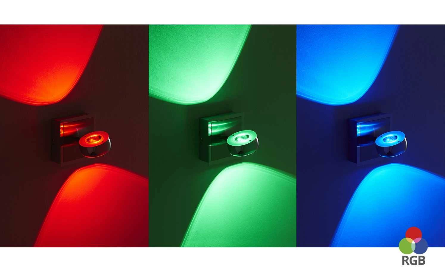 Paul Neuhaus Smart Home-Wandleuchte, 2-flammig, Nickel matt 5 Paul Neuhaus Smart Home-Wandleuchte, 2-flammig, Nickel matt – Bild 3