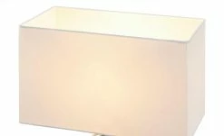 KHG Tischleuchte, 1-flammig, chrom, Stoffschirm eckig 14 KHG Tischleuchte, 1-flammig, chrom, Stoffschirm eckig -Innenleuchten Verkaufsladen 11685286 5 202101112239