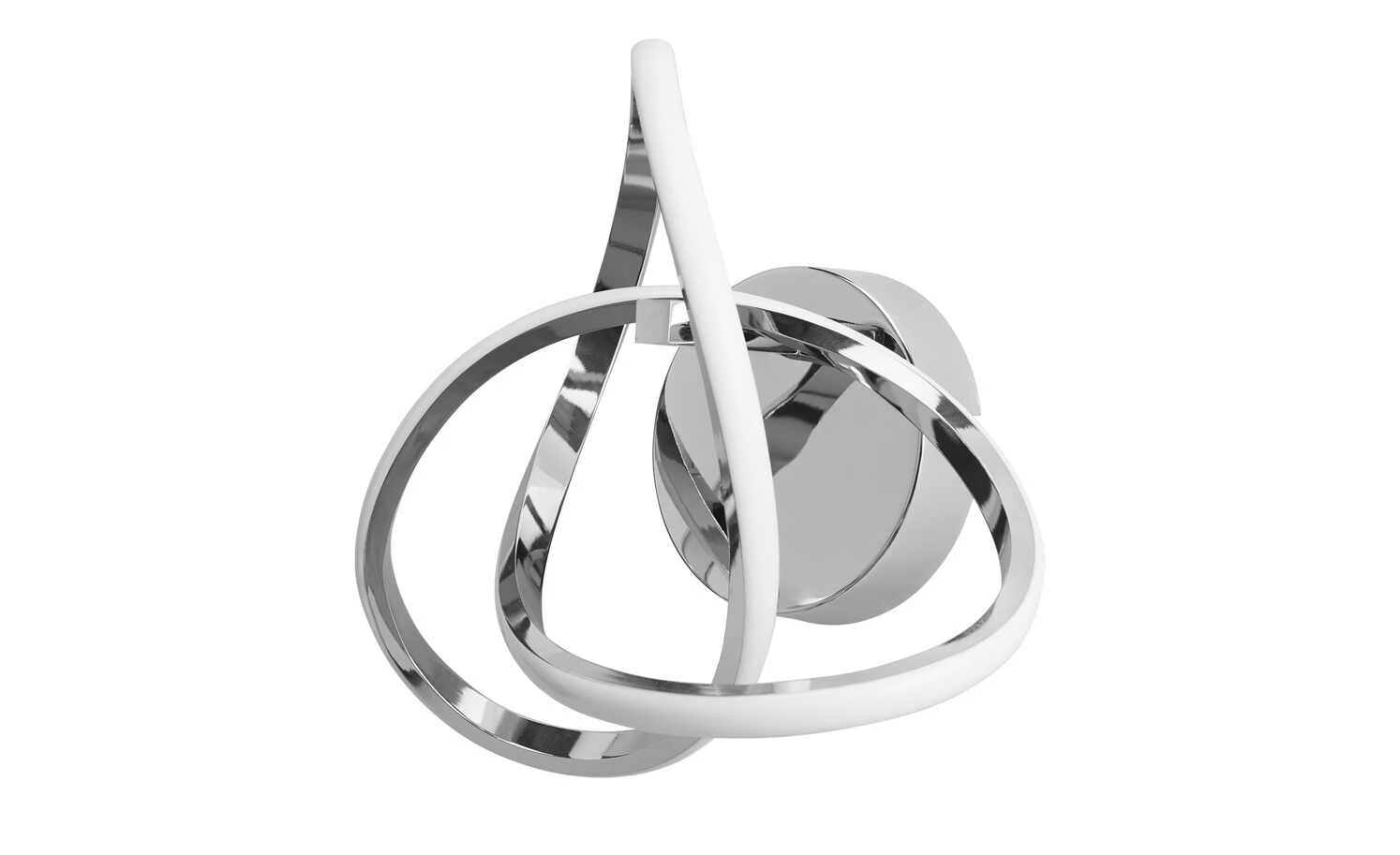 Wofi LED-Wandleuchte, chrom, geschwungen 4 Wofi LED-Wandleuchte, chrom, geschwungen – Bild 2