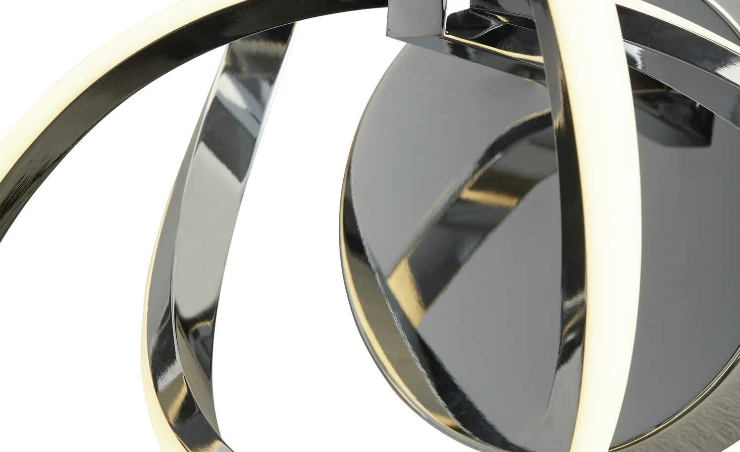 Wofi LED-Wandleuchte, chrom, geschwungen 5 Wofi LED-Wandleuchte, chrom, geschwungen – Bild 3