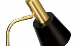 Stehleuchte, 1-flammig, schwarz/gold -Innenleuchten Verkaufsladen 11685290 5 202201131238