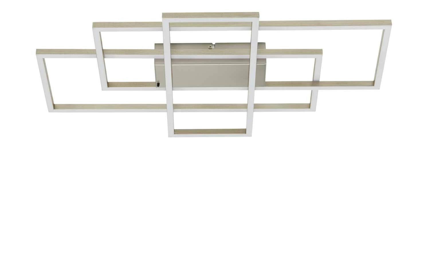 KHG LED-Deckenleuchte, 3-flammig, Aluminium gebürstet 6 KHG LED-Deckenleuchte, 3-flammig, Aluminium gebürstet – Bild 4