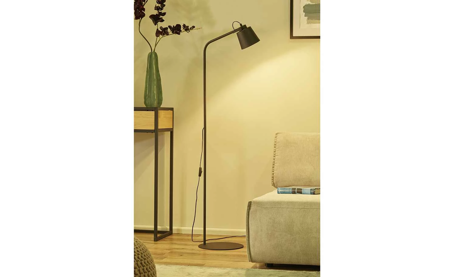 Leseleuchte, 1-flammig, schwarz 3 Leseleuchte, 1-flammig, schwarz