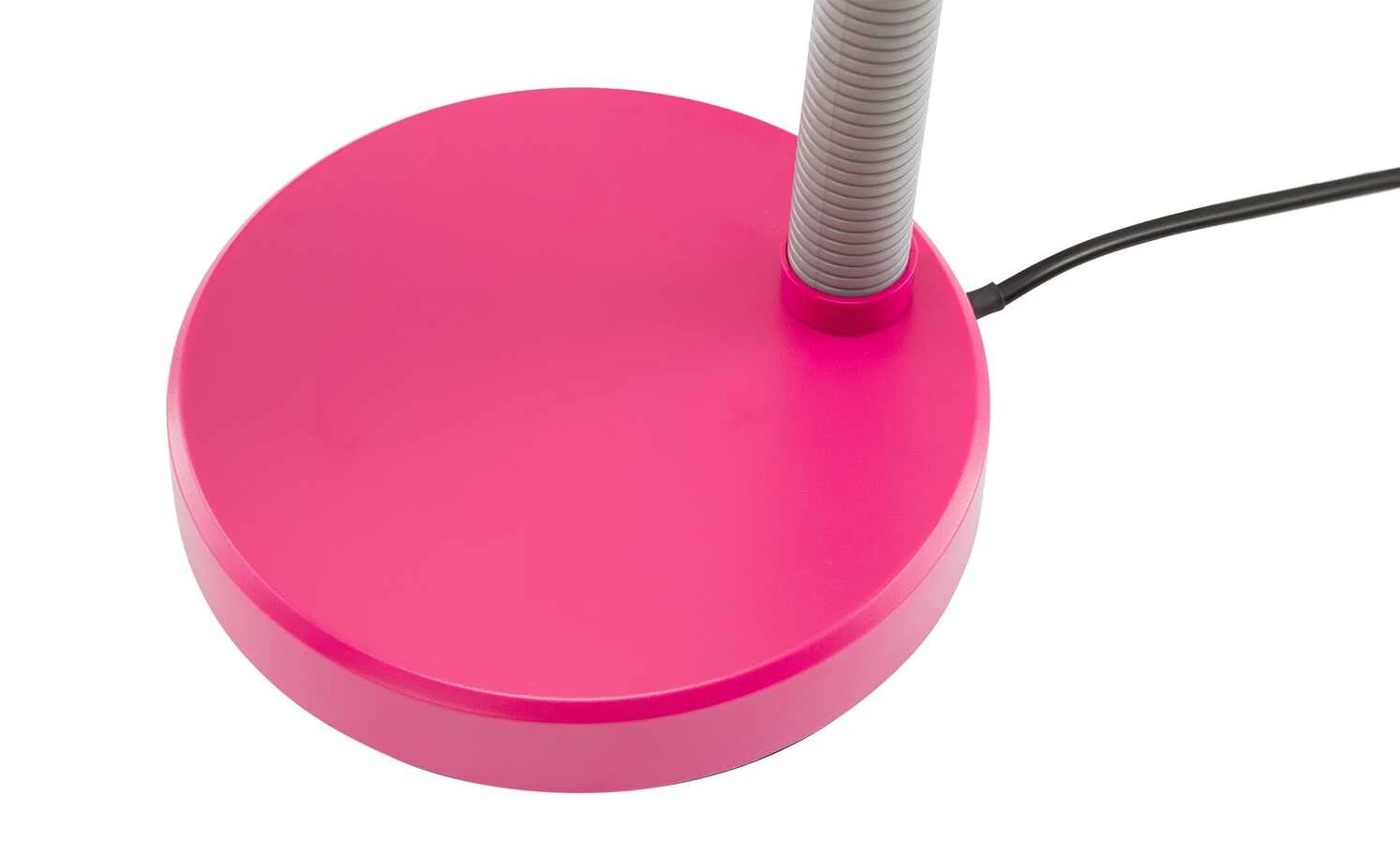 KHG Tischleuchte, 1-flammig, pink/weiß 6 KHG Tischleuchte, 1-flammig, pink/weiß – Bild 4