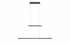 Fischer-Honsel LED-Pendelleuchte, schwarz-matt/Rauchglas -Innenleuchten Verkaufsladen 11685438 3 202202242232