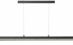 Fischer-Honsel LED-Pendelleuchte, schwarz-matt/Rauchglas -Innenleuchten Verkaufsladen 11685438 5 202202242232
