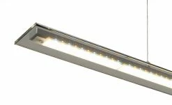 Fischer-Honsel LED-Pendelleuchte, schwarz-matt/Rauchglas -Innenleuchten Verkaufsladen 11685438 7 202202242232