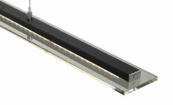 Fischer-Honsel LED-Pendelleuchte, schwarz-matt/Rauchglas -Innenleuchten Verkaufsladen 11685438 8 202202242232