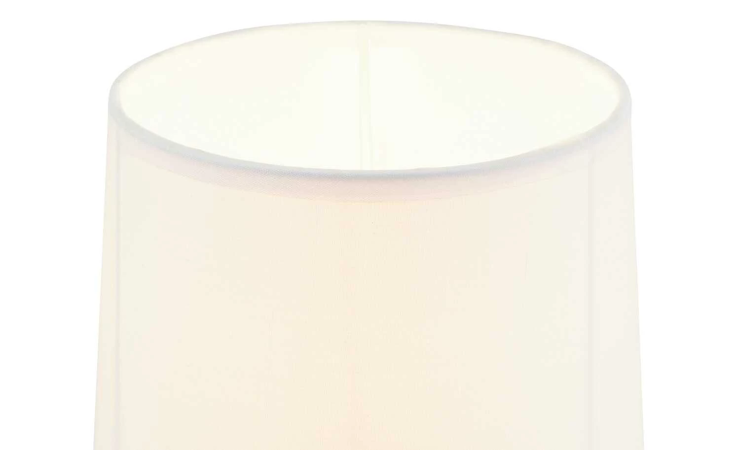 KHG Tischleuchte, 1-flammig, Keramik weiß 7 KHG Tischleuchte, 1-flammig, Keramik weiß – Bild 5