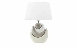 KHG Keramik-Tischleuchte, 1-flammig, grau/weiß -Innenleuchten Verkaufsladen 11685465 6 202101112239