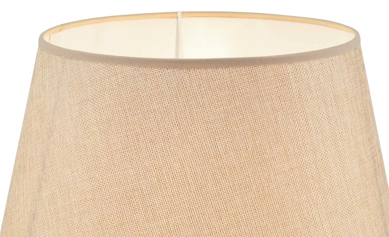 KHG Keramik-Tischleuchte, 1-flammig, Leinen-Schirm 9 KHG Keramik-Tischleuchte, 1-flammig, Leinen-Schirm – Bild 7