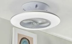 Paul Neuhaus Deckenleuchte mit Ventilator weiß