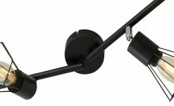 Deckenstrahler, 4-flammig, Draht schwarz 13 Deckenstrahler, 4-flammig, Draht schwarz -Innenleuchten Verkaufsladen 11685749 6 202101202235