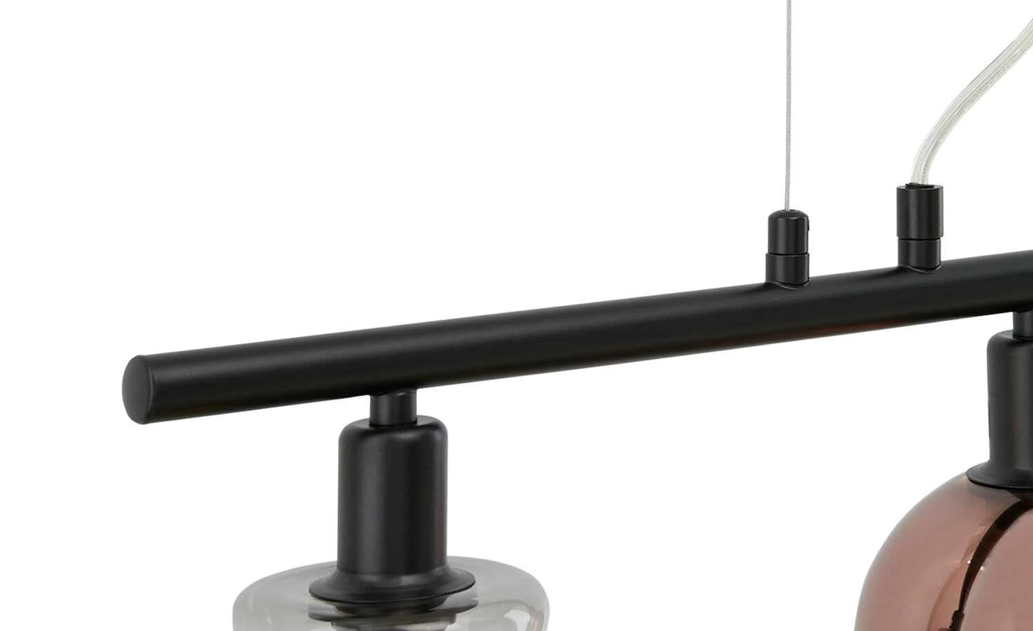 Pendelleuchte,4-flammig, bunte Gläser 8 Pendelleuchte,4-flammig, bunte Gläser – Bild 6