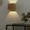 Trio LED-Wandleuchte, Pinienholz ´Kubus´ -Innenleuchten Verkaufsladen 11685830 4 202009260140