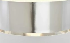 Tischleuchte, 1-flammig, weiß/silberfarben -Innenleuchten Verkaufsladen 11685846 2 202008192237