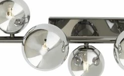 Meisterleuchten Deckenleuchte, 5-flg. schwarzchrom/Rauchglas 9 Meisterleuchten Deckenleuchte, 5-flg. schwarzchrom/Rauchglas -Innenleuchten Verkaufsladen 11685859 1 202107081239