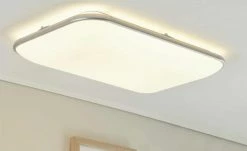 Meisterleuchten LED-Deckenleuchte, Acryl weiß, rechteckig -Innenleuchten Verkaufsladen 11685887 1 202109171234