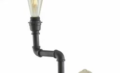 KHG Stehleuchte, 3-flammig, schwarz ´Wasserrohr` -Innenleuchten Verkaufsladen 11685897 2 202108172241