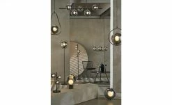 KHG Stehleuchte, 1-flammig, schwarz-chrom mit Rauchglas -Innenleuchten Verkaufsladen 11685909 1 202107192233