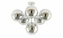 Meisterleuchten Deckenleuchte, 6-flammig, chrom / Rauchglas -Innenleuchten Verkaufsladen 11685912 5 202109151233