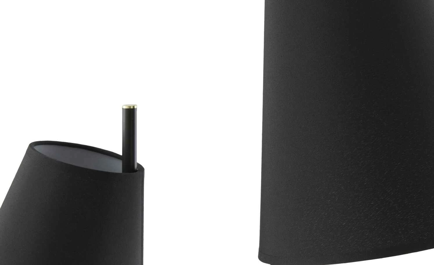 KHG Stehleuchte, 2-flammig, schwarz 9 KHG Stehleuchte, 2-flammig, schwarz – Bild 7