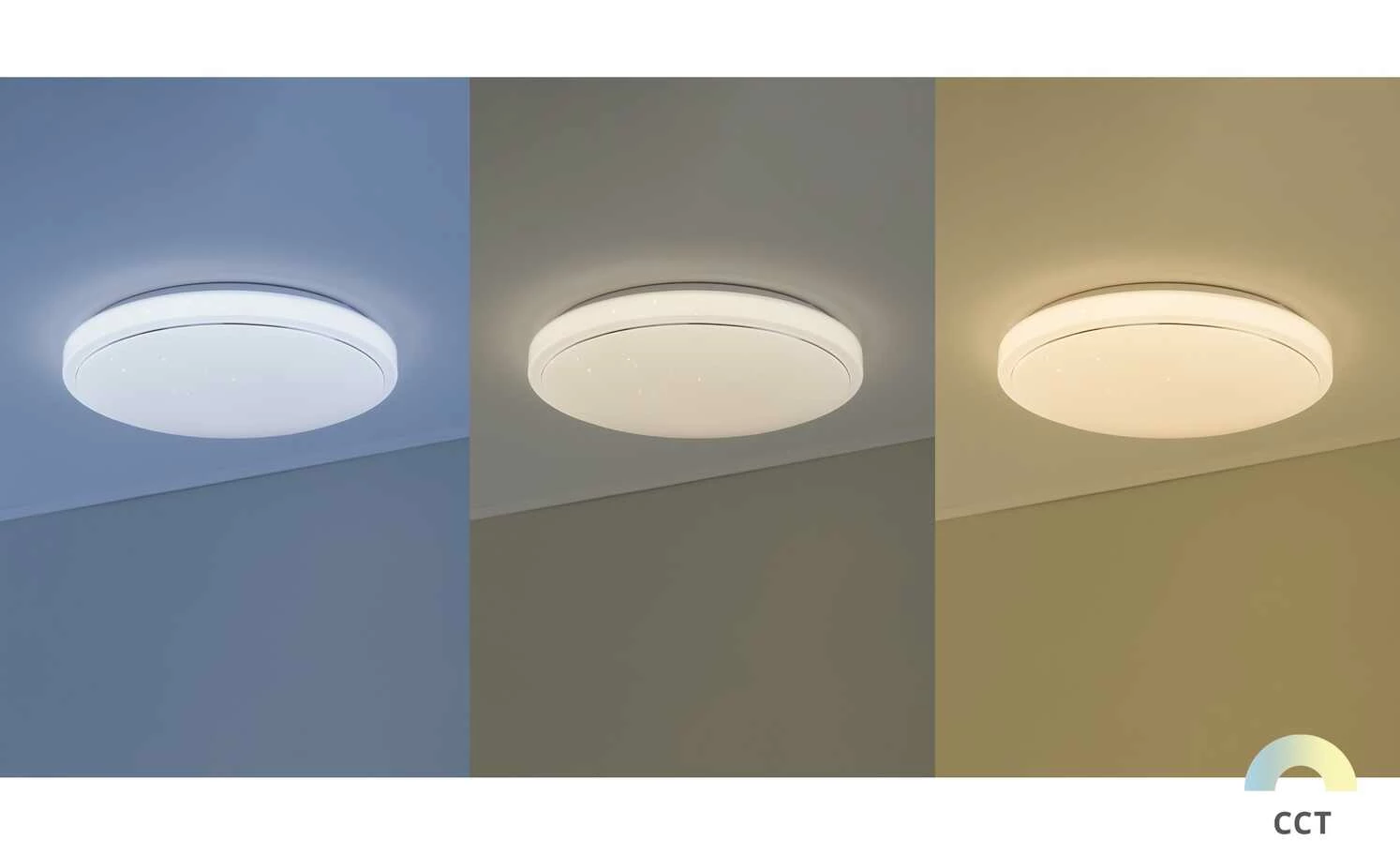 Meisterleuchten Smart-Home Deckenleuchte mit Sternenhimmeleffekt | 30|W 4 Meisterleuchten Smart-Home Deckenleuchte mit Sternenhimmeleffekt | 30|W – Bild 2