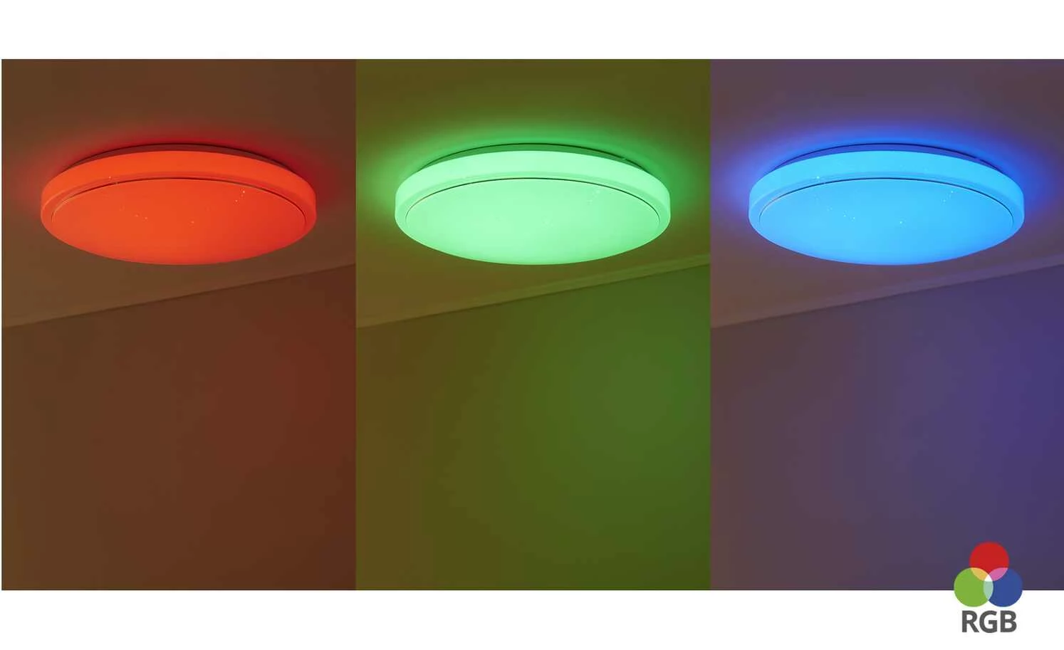 Meisterleuchten Smart-Home Deckenleuchte mit Sternenhimmeleffekt | 30|W 3 Meisterleuchten Smart-Home Deckenleuchte mit Sternenhimmeleffekt | 30|W