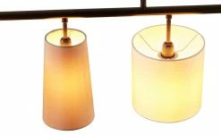 KHG Pendelleuchte, 5-flammig, schwarz, verschiedene Stoffschirme -Innenleuchten Verkaufsladen 11685931 5 202109151233