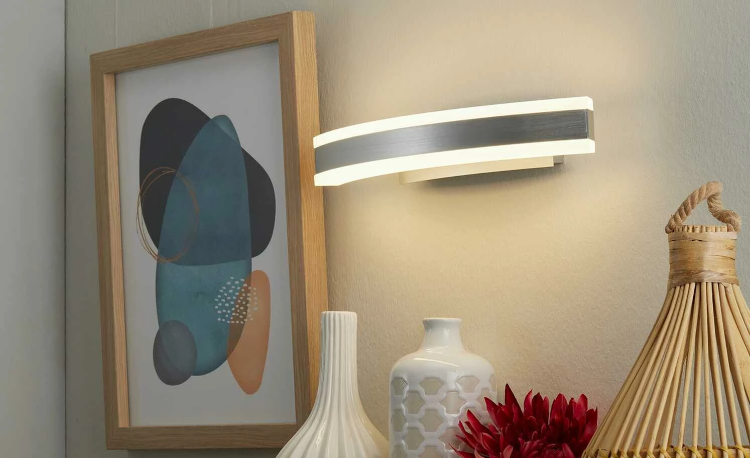 Fischer-Honsel LED-Wandleuchte, 1-flammig, Alu-matt | 11|W 5 Fischer-Honsel LED-Wandleuchte, 1-flammig, Alu-matt | 11|W – Bild 3
