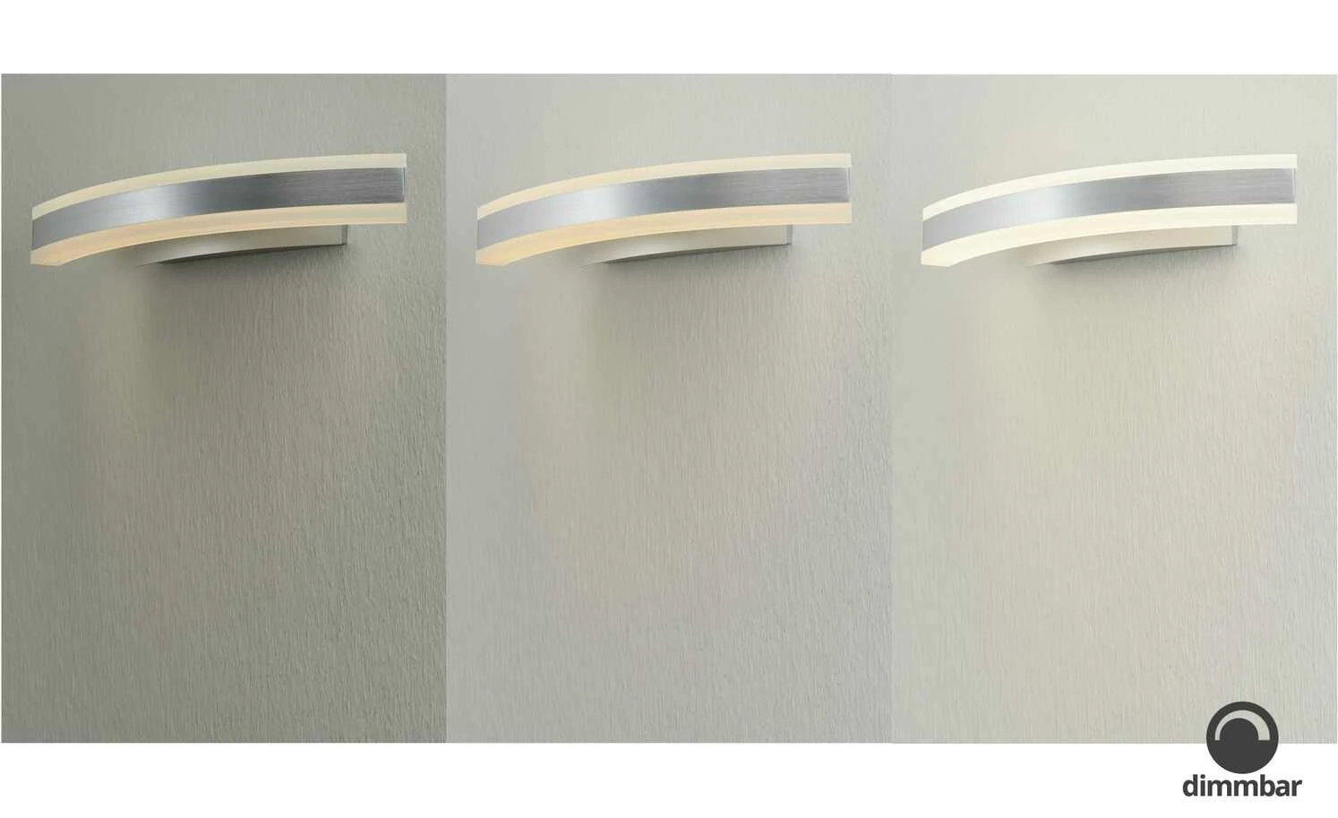 Fischer-Honsel LED-Wandleuchte, 1-flammig, Alu-matt | 11|W 4 Fischer-Honsel LED-Wandleuchte, 1-flammig, Alu-matt | 11|W – Bild 2