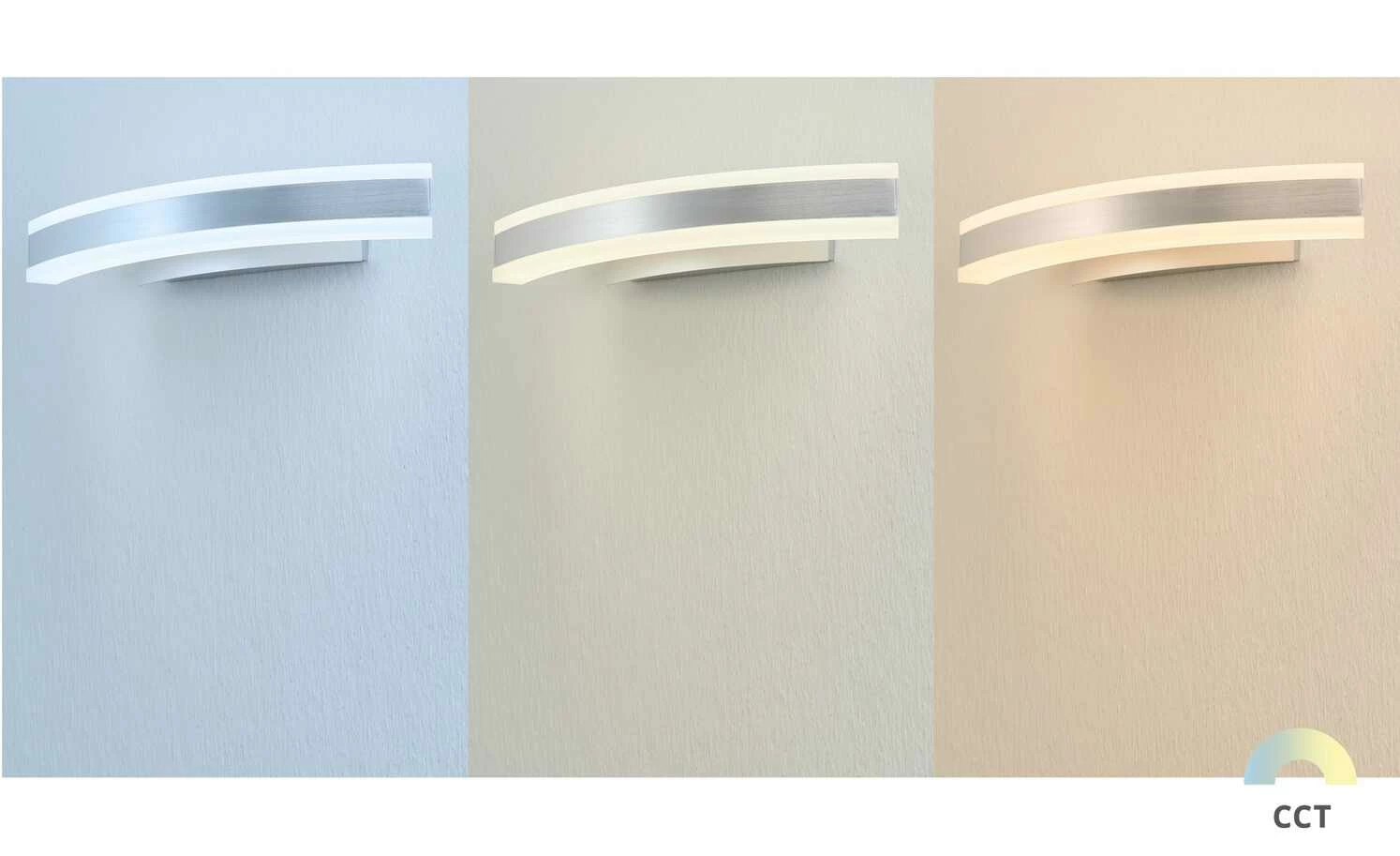 Fischer-Honsel LED-Wandleuchte, 1-flammig, Alu-matt | 11|W 3 Fischer-Honsel LED-Wandleuchte, 1-flammig, Alu-matt | 11|W