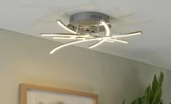 Fischer-Honsel LED-Deckenleuchte, 5-flammig, chrom -Innenleuchten Verkaufsladen 11686042 3 202109171234